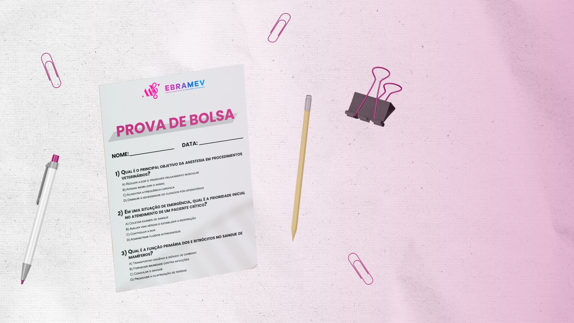 Prova de bolsas